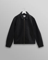 wax london men's Kendal - Black Lamb Leather Jacket