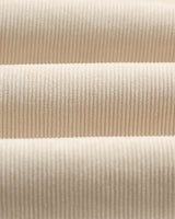 wax london men's Killick - Natural Reversible Corduroy Borg Jacket