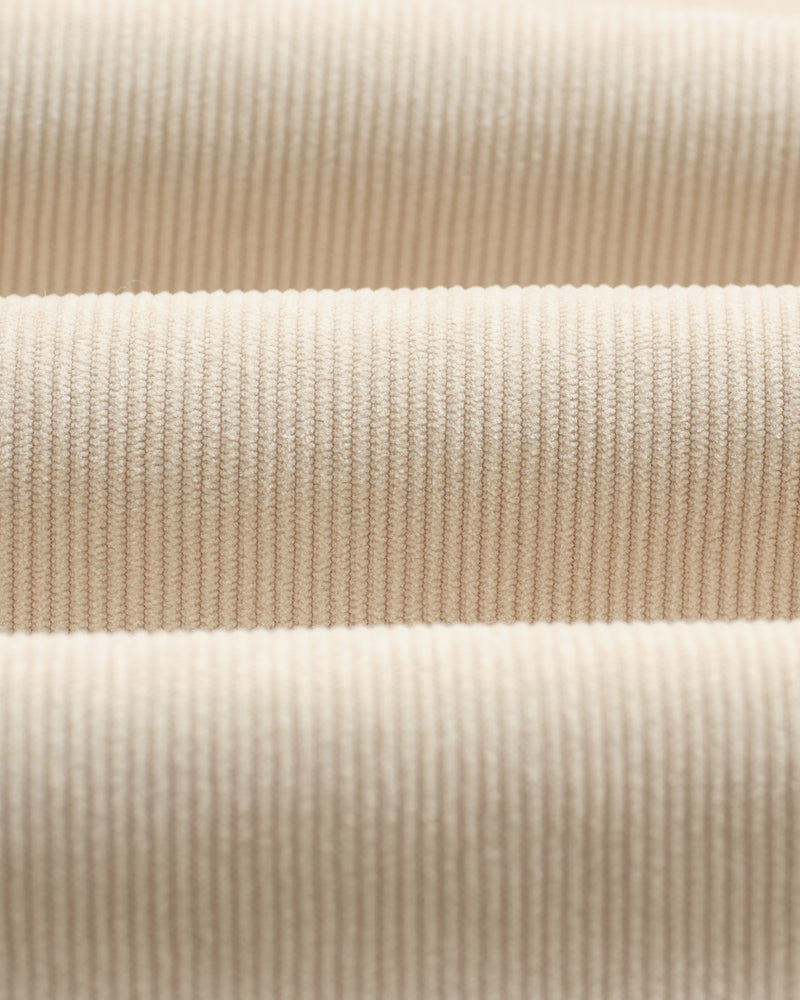 wax london men's Killick - Natural Reversible Corduroy Borg Jacket