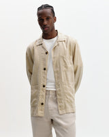 Kimpton - Beige Washed Linen Jacket