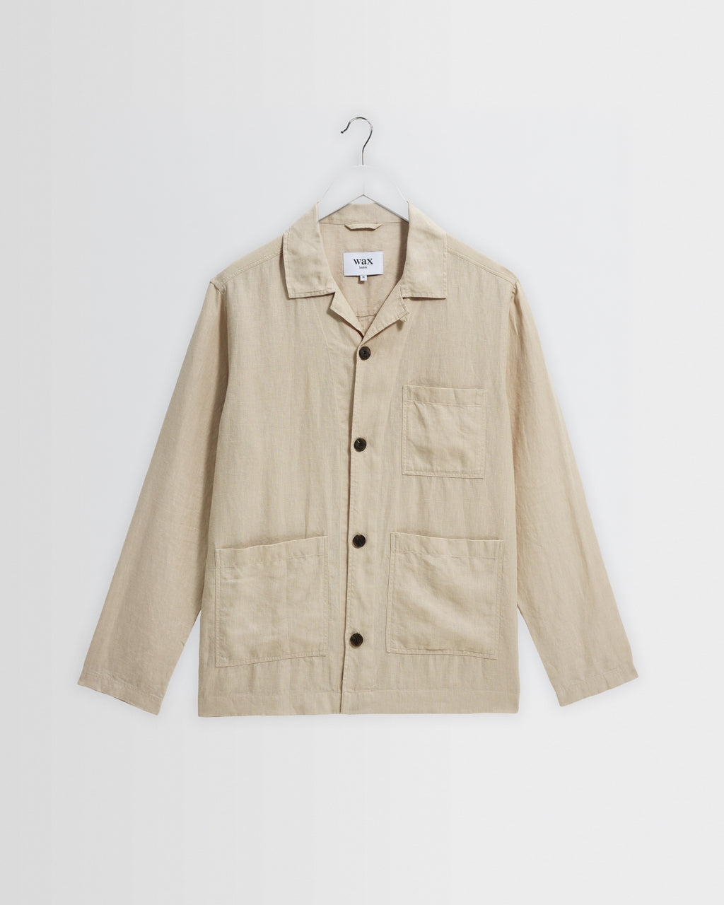 Theory luxe LUSH LINEN ADISON JACKETベージュ Men's Beige Washed Linen Jacket | Wax London