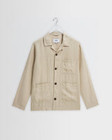 Kimpton - Beige Washed Linen Jacket
