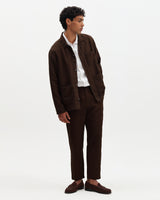 Kimpton - Brown Washed Linen Jacket