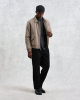 wax london Knoll - Natural Wool Bomber Jacket