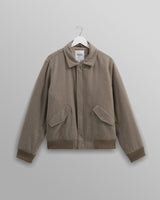 wax london Knoll - Natural Wool Bomber Jacket