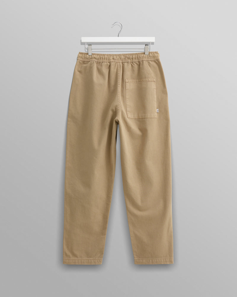 wax london Kurt - Beige Organic Cotton Trousers