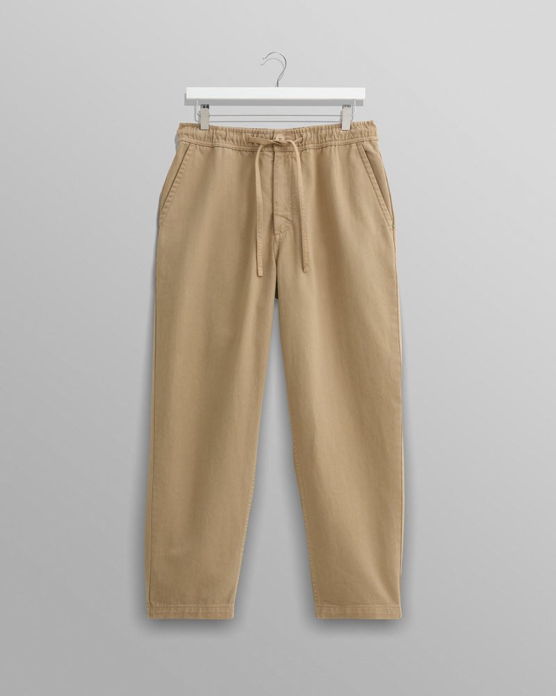 wax london Kurt - Beige Organic Cotton Trousers