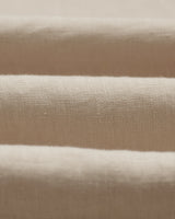 Kurt - Beige Washed Linen Relaxed Fit Trousers