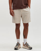 Kurt - Beige Washed Linen Shorts
