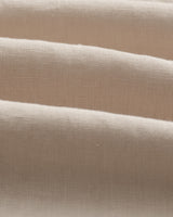 wax london men's Kurt - Washed Beige Linen Shorts