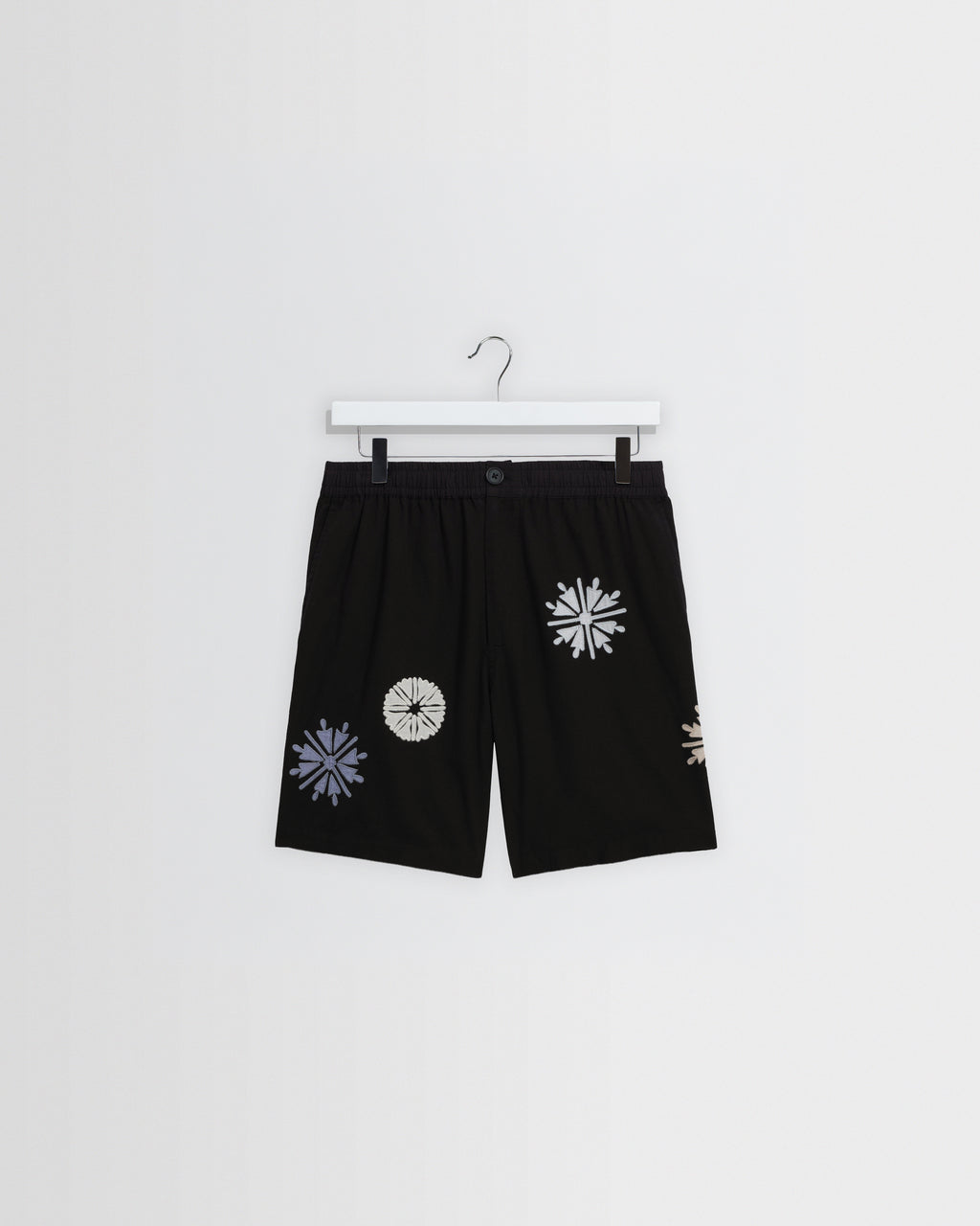 Kurt Round Applique Cotton Shorts
