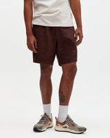 Kurt - Brown Washed Linen Shorts