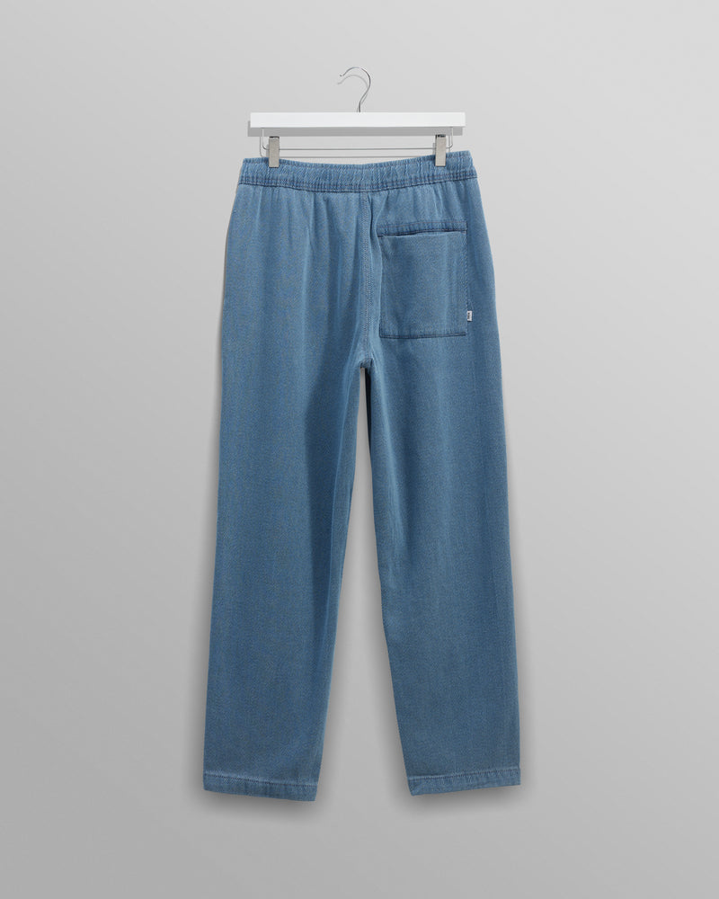 wax london Kurt - Indigo Organic Cotton Trousers