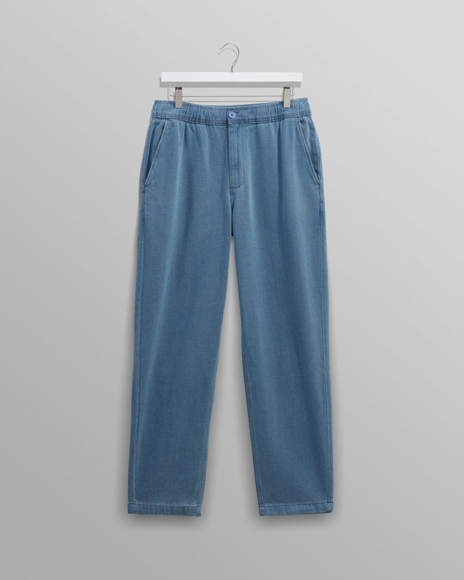 Men's Indigo Organic Cotton Trousers | Wax London
