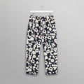 Kurt - Navy And Ecru Spin Jacquard Trousers