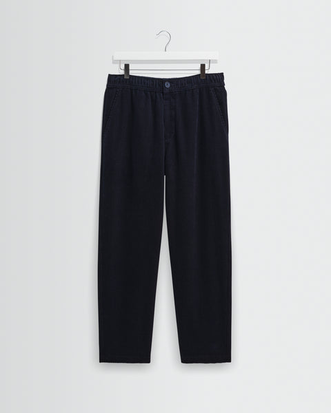 Kurt - Navy Cotton Corduroy Trouser