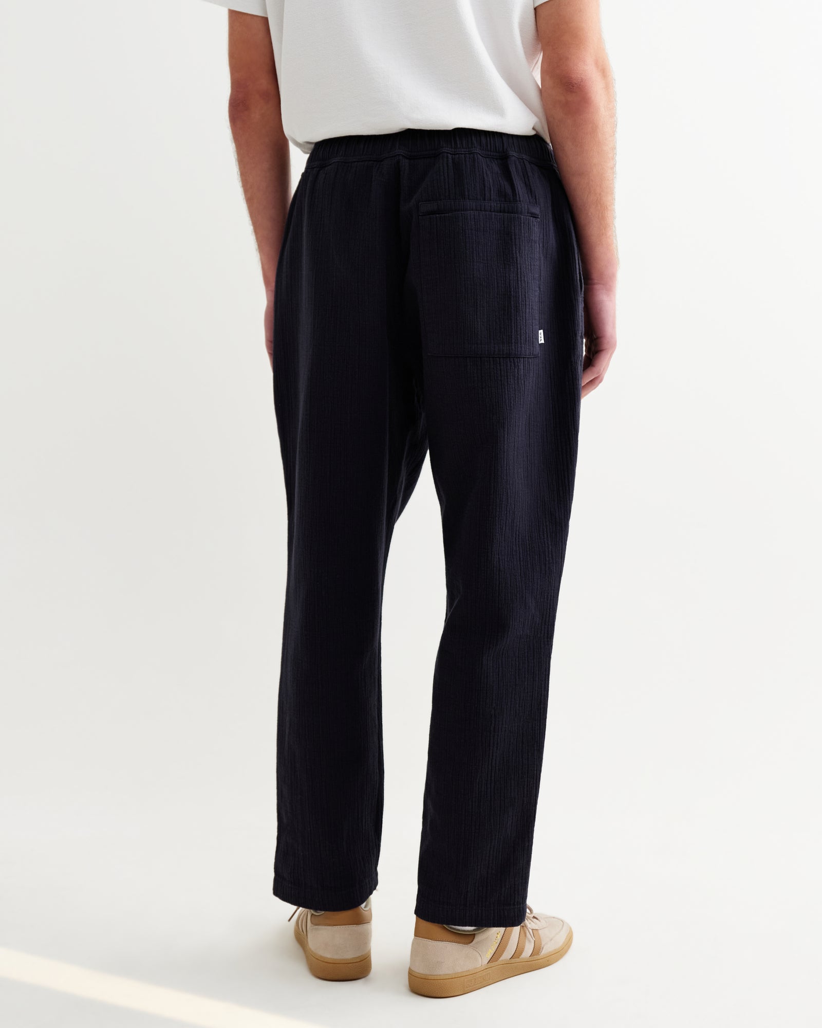 GAKKIN×BUDSPOOL LINEN WOOL TROUSERS M GAKKIN × BUDSPOOL LINEN WOOL