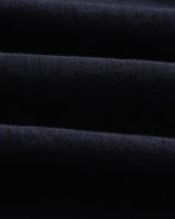 wax london men's Kurt - Navy Two-Tone Linen Shorts