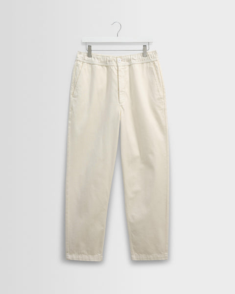 Kurt - Off White Organic Cotton Trousers