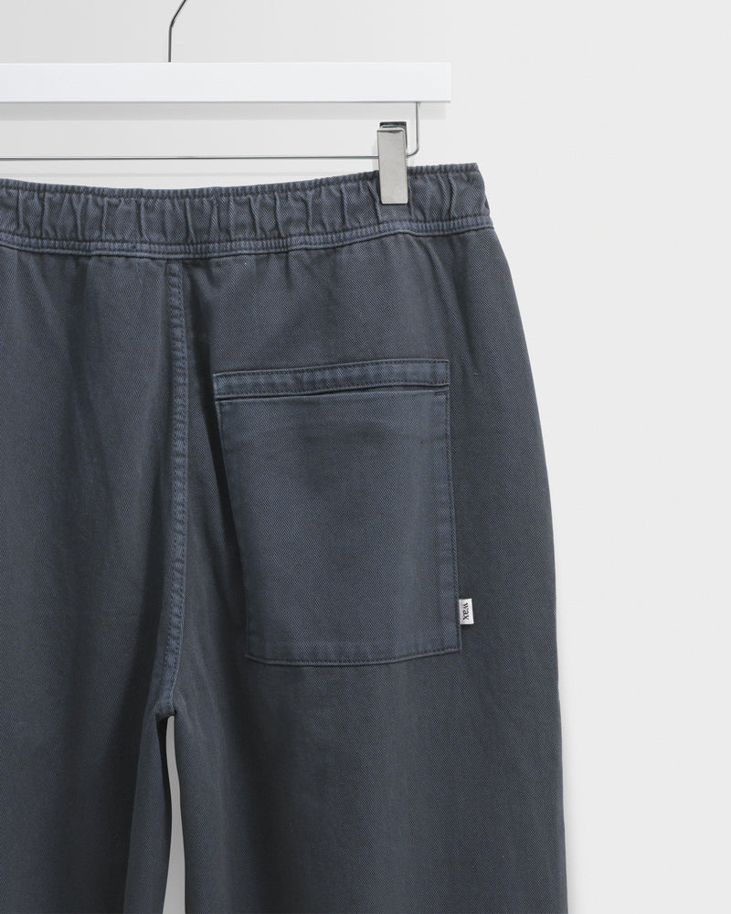 Men's Petrol Blue Organic Cotton Trousers | Wax London