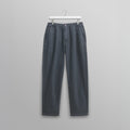 Kurt - Petrol Blue Organic Cotton Trousers