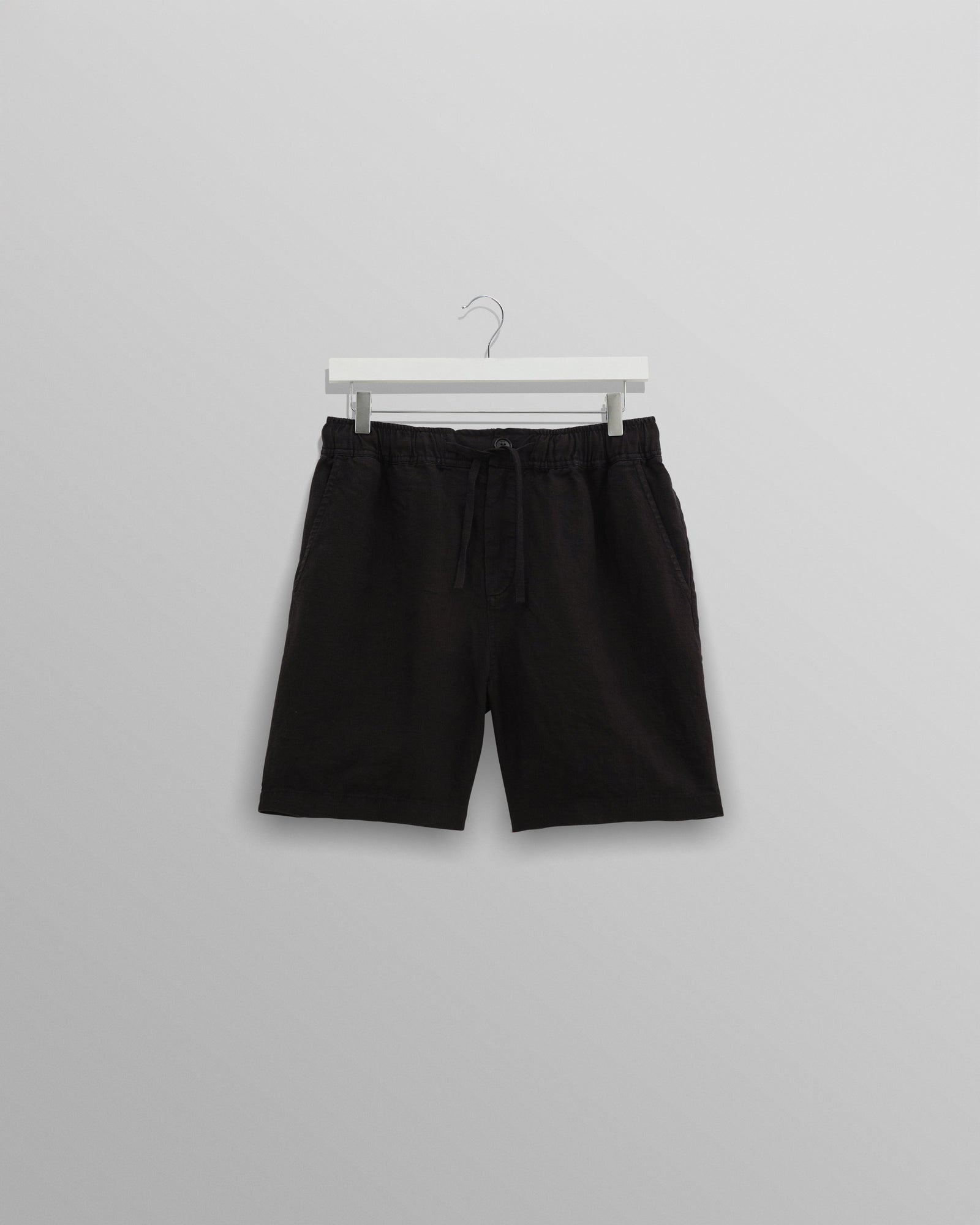 Kurt Shorts Black Linen