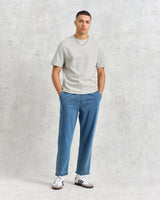 wax london Kurt Trousers Light Wash Indigo