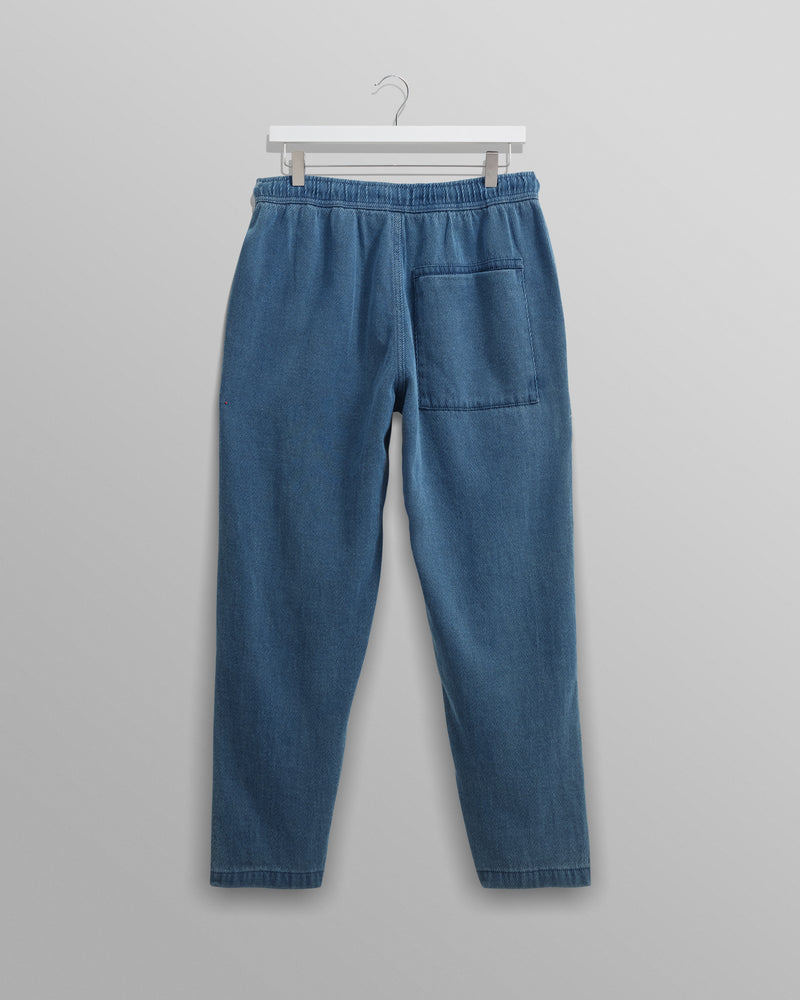 wax london Kurt Trousers Light Wash Indigo