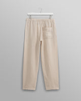 wax london Kurt - Washed Beige Linen Trousers