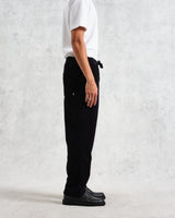 wax london Kyle - Navy Jumbo Corduroy Trousers