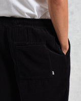 wax london Kyle - Navy Jumbo Corduroy Trousers