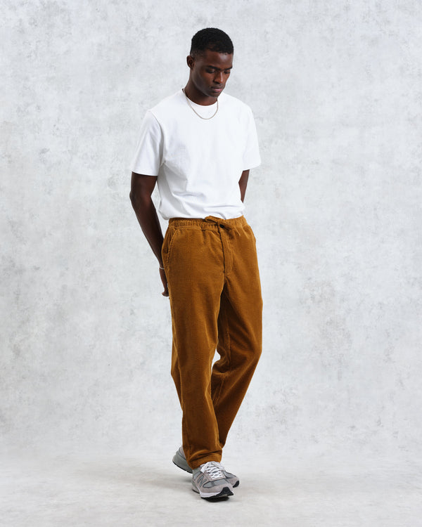 wax london Kyle - Ochre Jumbo Corduroy Trousers