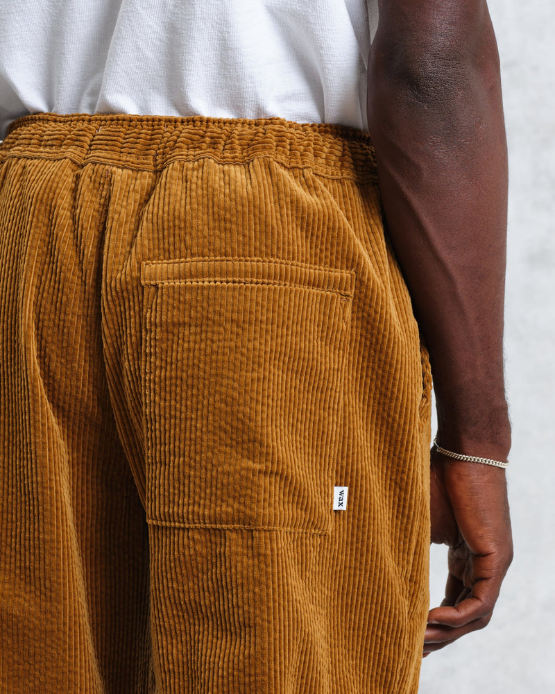 wax london Kyle - Ochre Jumbo Corduroy Trousers