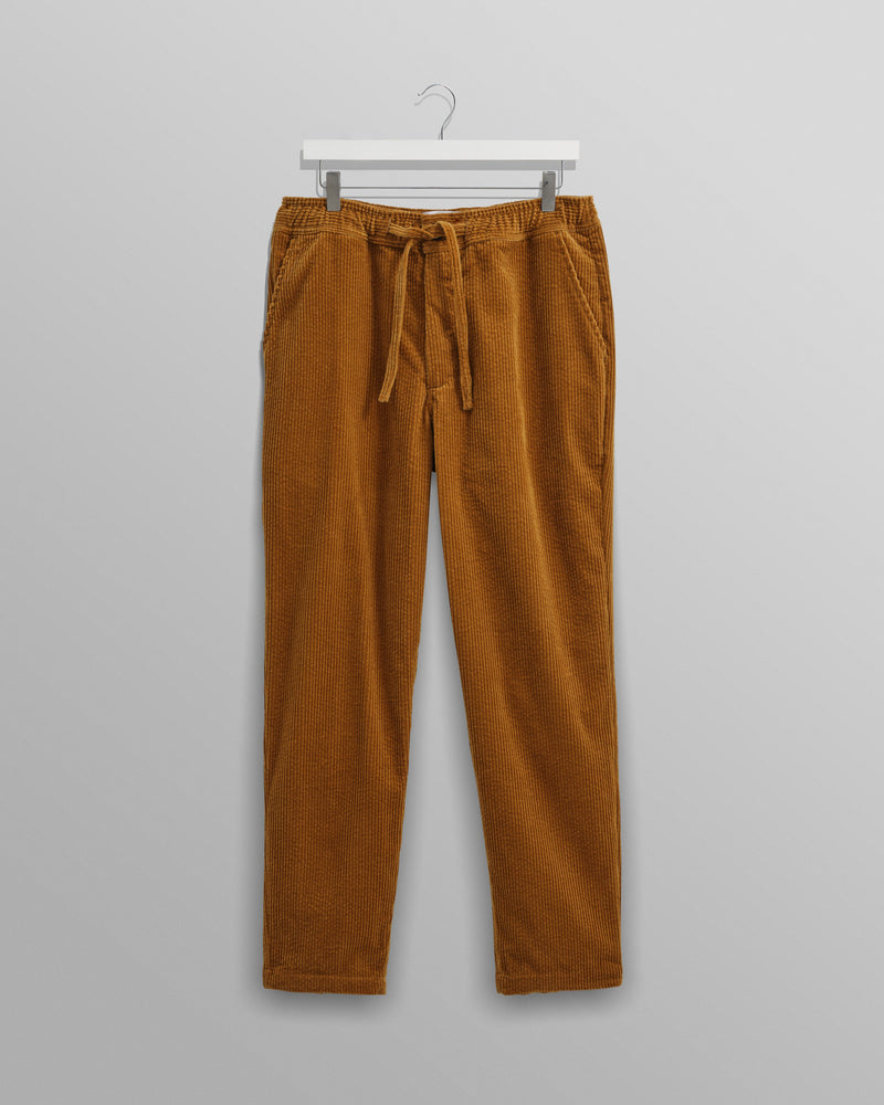 wax london Kyle - Ochre Jumbo Corduroy Trousers