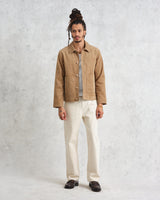 wax london Landmark - Sand Corduroy Chore Jacket