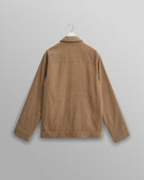 wax london Landmark - Sand Corduroy Chore Jacket