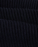 wax london men's Lisford - Navy Stitch Zip Cardigan