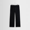 Malham - Black Italian Flannel Stripe Trouser