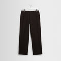 Malham - Brown Italian Flannel Stripe Trouser