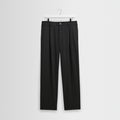 Malham - Dark Grey Wool Blend Trouser