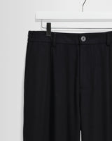 wax london men's Malham - Navy Wool Blend Trouser
