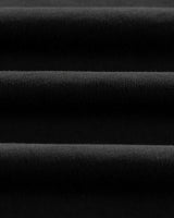 wax london men's Mark - Washed Black Compact Cotton Cropped T-Shirt