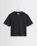 Mark - Washed Black Compact Cotton T-Shirt