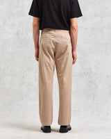 wax london Marwood Trousers Beige Cotton Twill