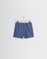 Mescal - Blue Cotton Seersucker Shorts