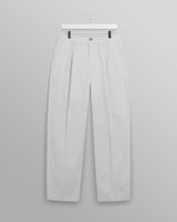 wax london Milo Trousers Off White Cotton Twill