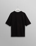 Milton - Black Organic Compact Cotton T-Shirt