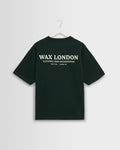 Milton - Bottle Green Stacked Text Graphic Organic Cotton T-Shirt
