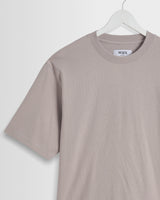 wax london men's Milton - Clay Organic Compact Cotton T-Shirt