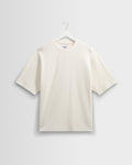 Milton - Ecru Organic Waffle Cotton T-Shirt